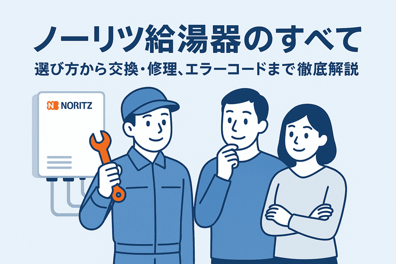 ノーリツ給湯器のすべて：選び方から交換・修理、エラーコードまで徹底解説